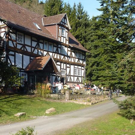 Hof Guttels Waldgasthof Ferienpension ローテンブルク・アン・デア・フルダ エクステリア 写真
