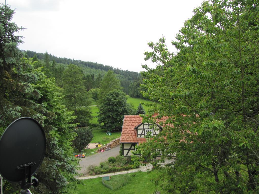 Hof Guttels Waldgasthof Ferienpension ローテンブルク・アン・デア・フルダ 部屋 写真